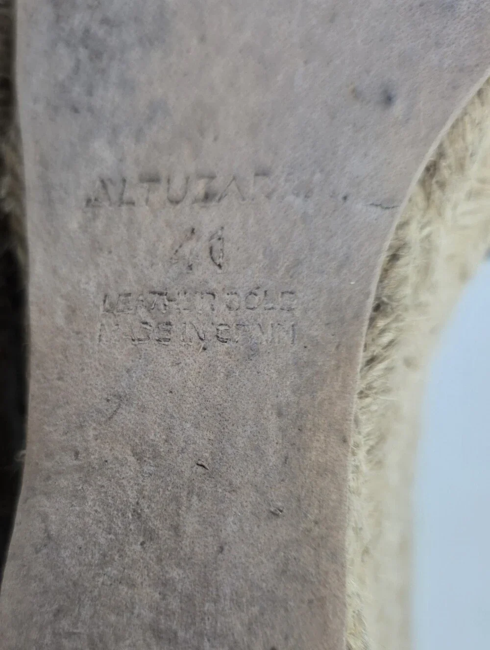Altuzarra espadrille platform